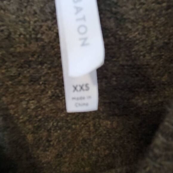 The Group by Babaton Aritzia Malcorra Sweater Wool Alpaca Blend Moss Green XXS - Picture 3 of 6